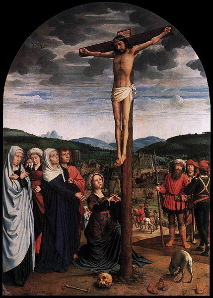 Gerard David Crucifixion oil painting image
